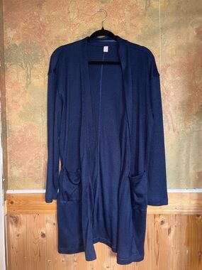 Joe Fresh ~ Navy Ribbed Cardigan